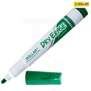 Dollar Round Tip Dry Erase Board Marker 2mm Blue