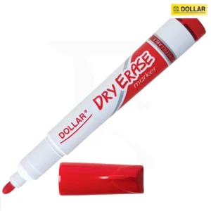 Dollar Round Tip Dry Erase Board Marker 2mm Blue